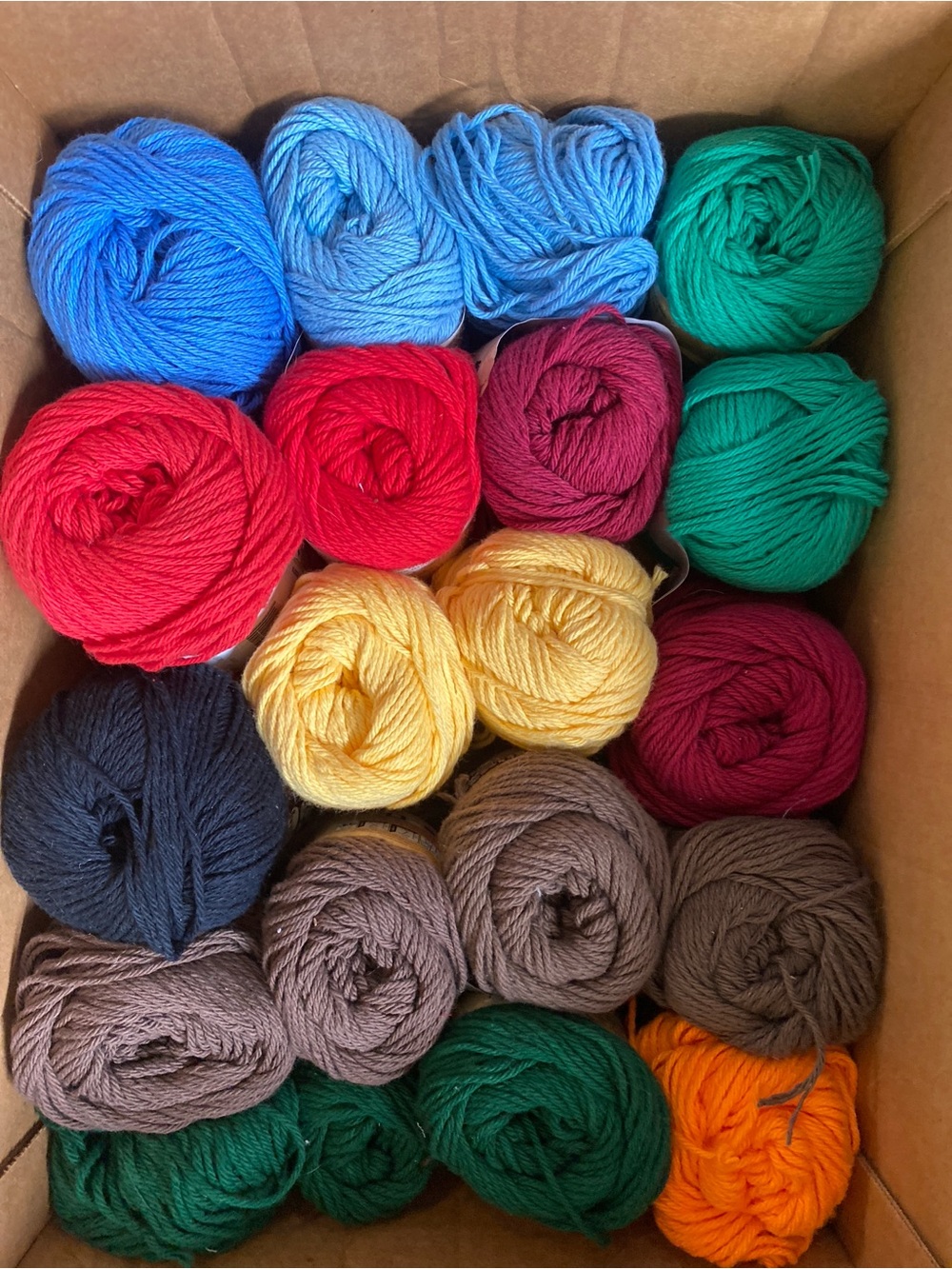 Assorted Color Yarn Bundle - Multicolor Home Accents